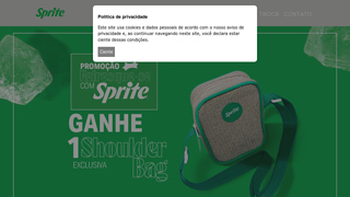 Ganhe Uma Shoulder Bag Exclusiva Na Promoo 'Refresque-Se Com Sprite'!